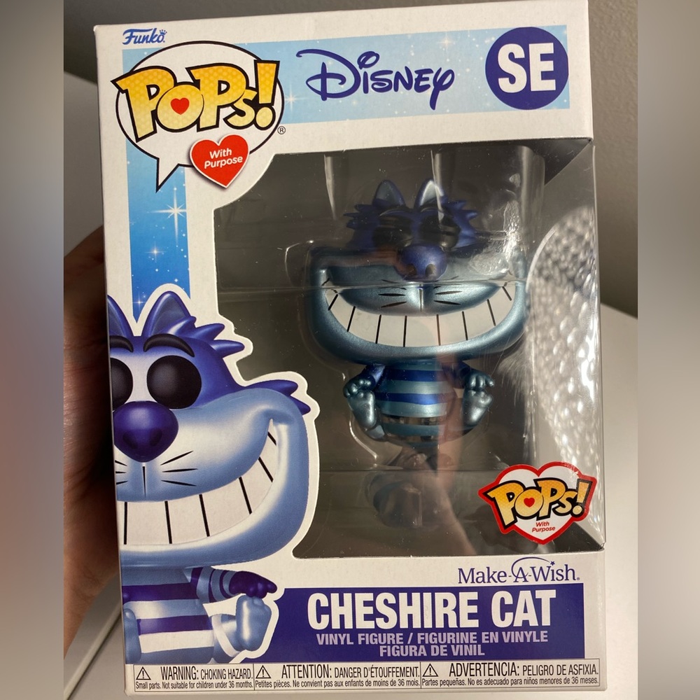 Funko Pop! Disney: Make A Wish - Cheshire Cat (Mettallic)